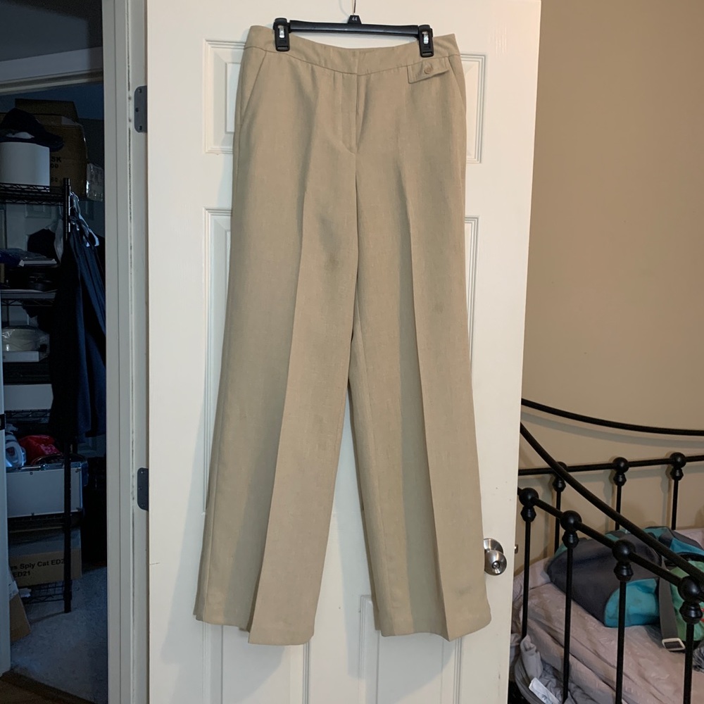 New York and Company The Karina, textured tan pant